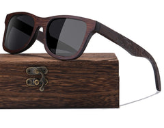 Men's Natural Handmade Oval 'Eden ' Wooden Sunglasses