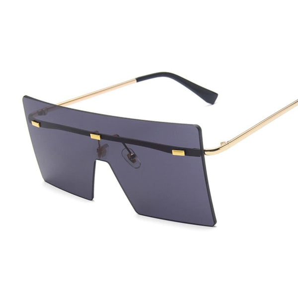 Women's Vintage 'Zone' Square Sunglasses