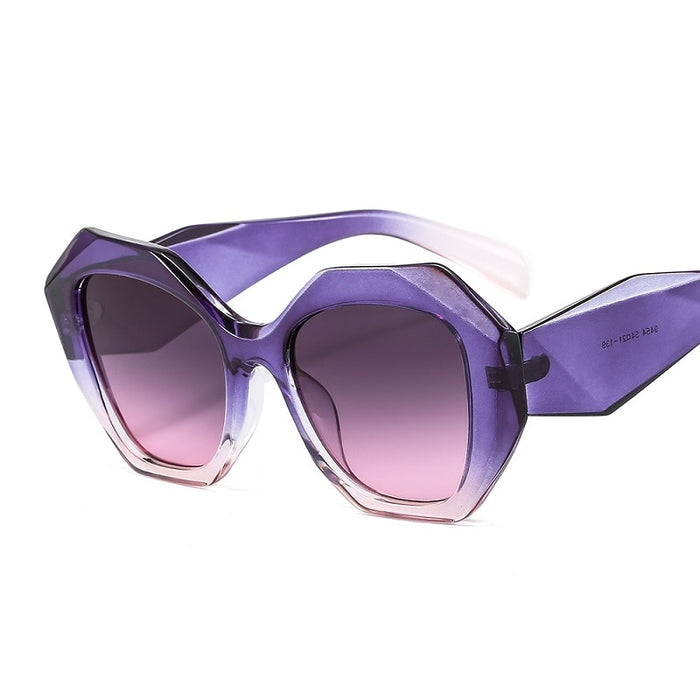 Women's New 'Space' Hexagon Sunglasses