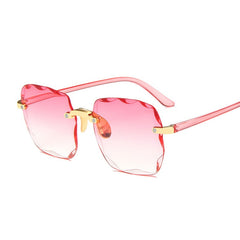 Women's Classic Vintage 'Infinity Beyond' Square Sunglasses