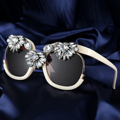 Women's Round ' Trixia' Alloy Sunglasses