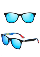 Unisex Square Polarized 'Crux' Sports Sunglasses