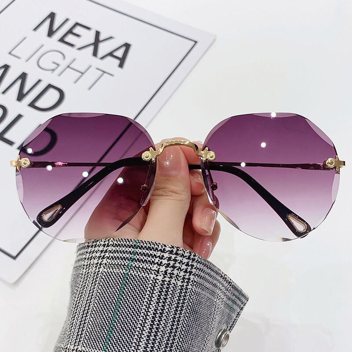 Women's Fashion 'Reyna' Hexagon Sunglasses