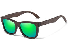 Men's Polarized 'Black Widow' Wood Sunglasses