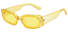 Women's Rectangle 'Nandita' Plastic Sunglasses