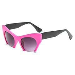 Women's Half Frame Cat Eye 'Appeals' Plastic Sunglasses