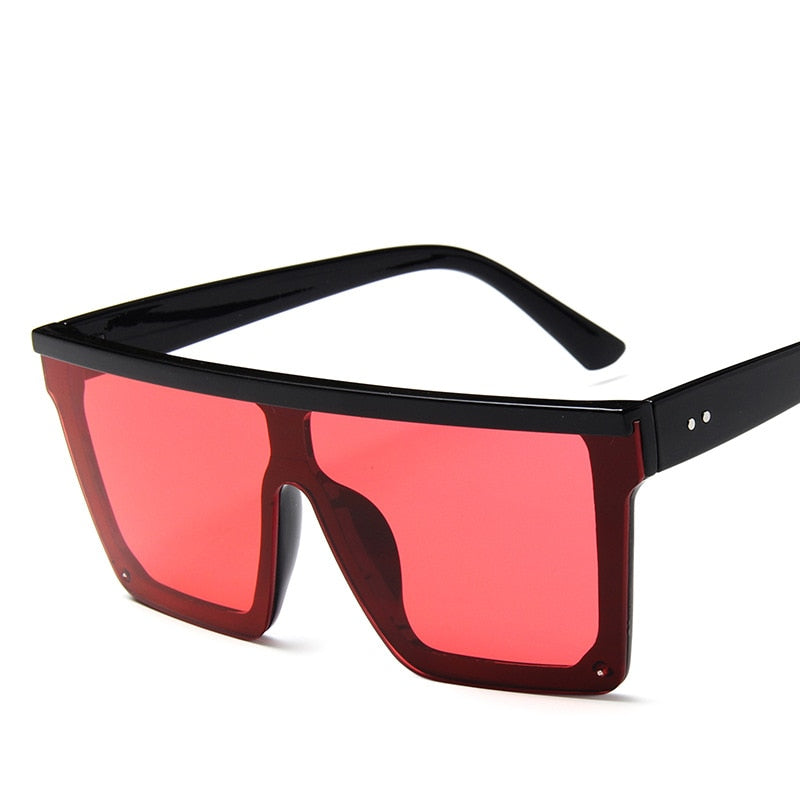 Women's Oversized 'Party Animal' Square Sunglasses