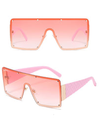 Women's Oversized 'Lagoon' Square Sunglasses