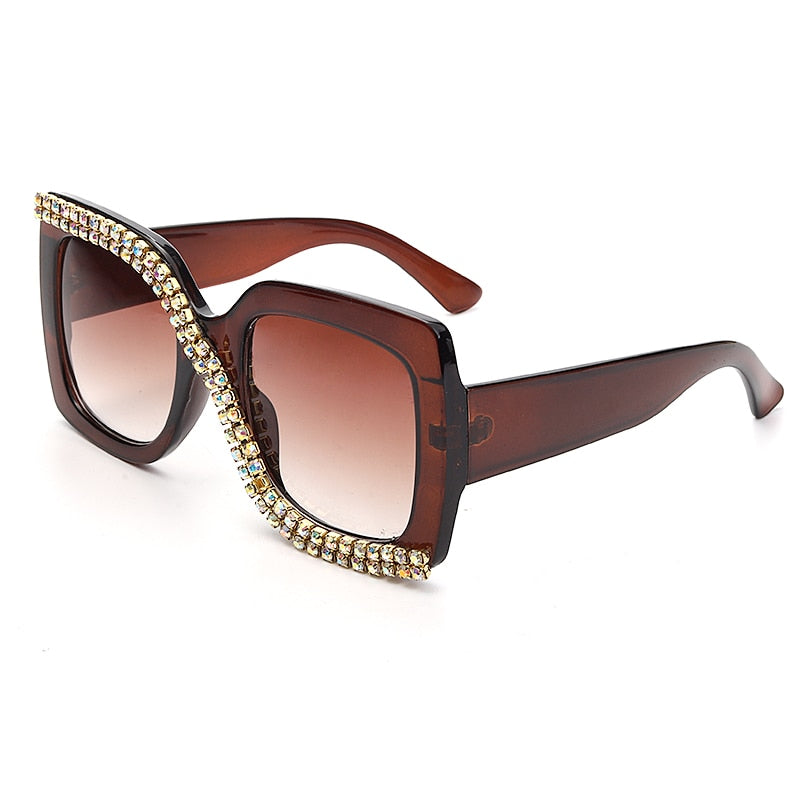 Women Luxury 'Shine It' Oversized Sunglasses