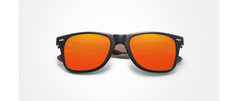 Men's Wayfarer 'Basty' Wooden Sunglasses