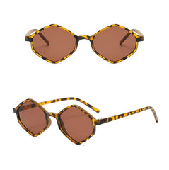 Women's Polygon Square 'Fun in the Sun' Retro Sunglasses