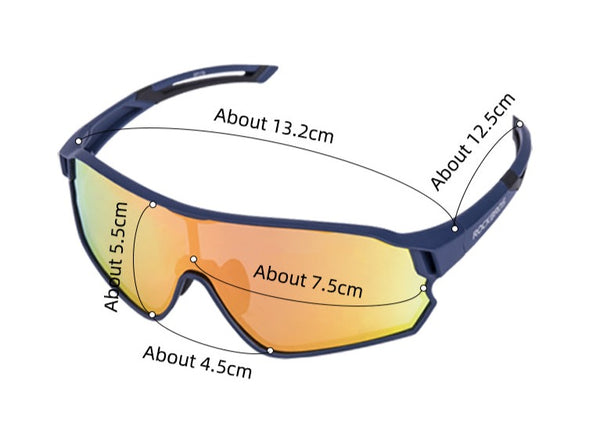 Unisex MTB Road Bike 'Aurora' Polarized Sunglasses