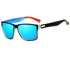 Men's Vintage Rectangular 'Onlookers' Plastic Sunglasses