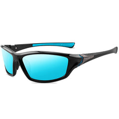 Men's Rectangular 'Downhill' Sunglasses