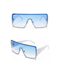 Women's Square 'Lovely' Plastic Sunglasses