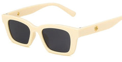 Women's Square  'ShaSha' Plastic Sunglasses