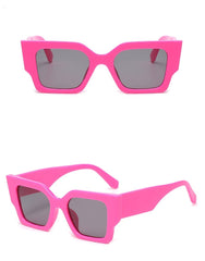 Women's Square 'Zandra' Plastic Sunglasses