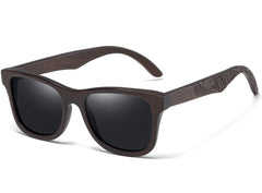 Men's Natural Handmade Oval 'Eden ' Wooden Sunglasses