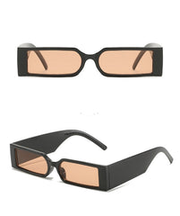 Unisex Rectangular 'Galaxy' Plastic Sunglasses