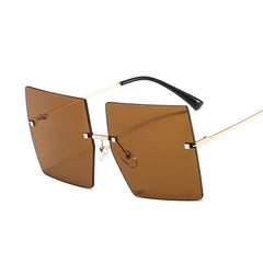 Women's Vintage Square 'Classy Ella' Metal Sunglasses