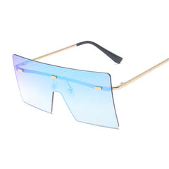 Women's Vintage 'Zone' Square Sunglasses