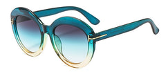 Women's Retro Round 'Galaxy' Plastic Sunglasses