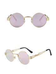 Women's Round 'Funky' Steampunk Sunglasses