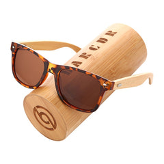 Men's Square 'Kathniel' Wooden Sunglasses