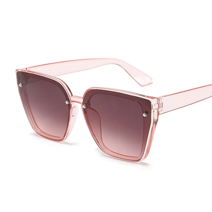 Women's Oversize 'Carefree' Plastic Sunglasses
