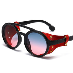 Men's Retro Round 'Cherry' Plastic Sunglasses