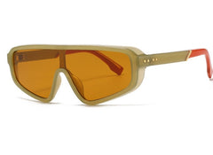 Women's Vintage Square 'Kismet Sunny' Plastic Sunglasses