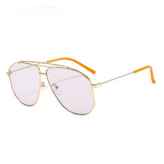 Women's Alloy 'Panorama' Polygon Sunglasses