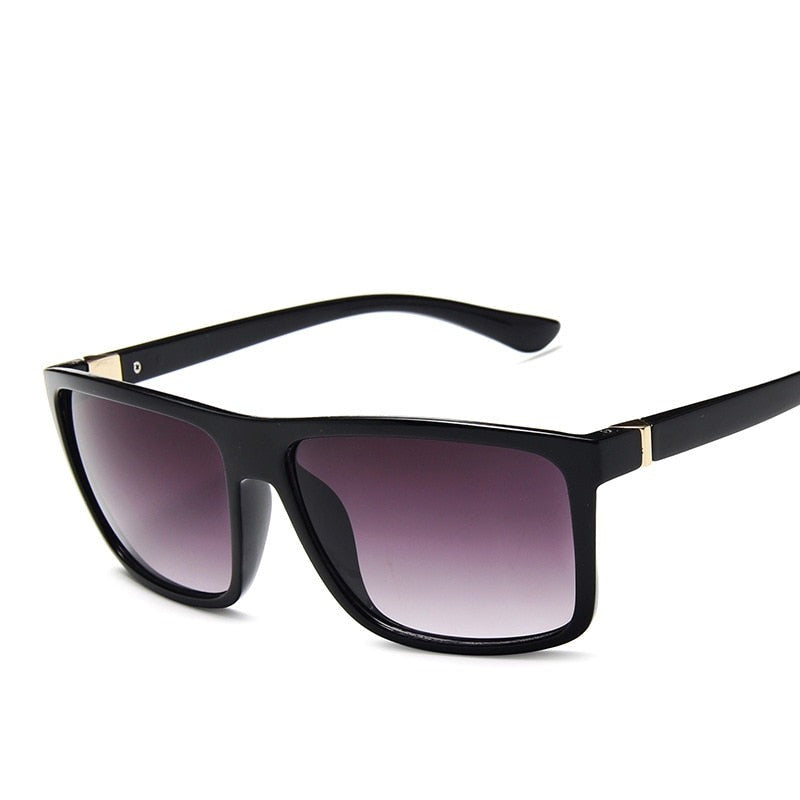 Men's Classic "Dark Knight" Square sunglasses