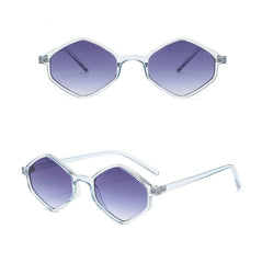 Women's Polygon Square 'Fun in the Sun' Retro Sunglasses