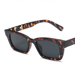 Women's Rectangular 'Rocky Rays'  Retro Sunglasses