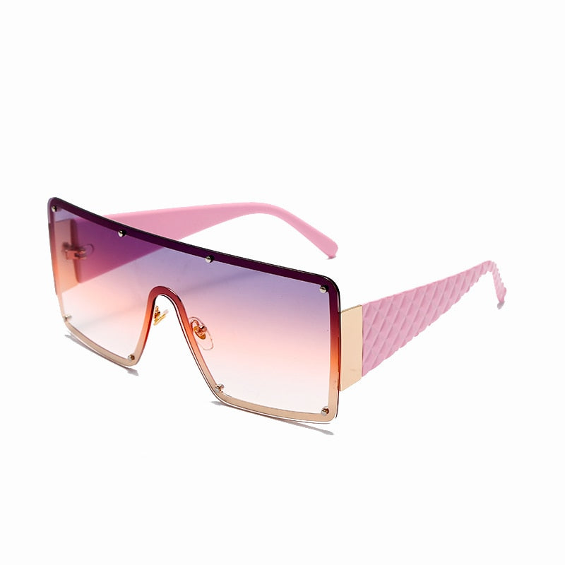 Women's Square 'Lovely' Plastic Sunglasses