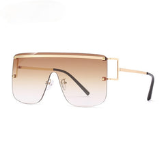 Women's Square 'Passion Fine' Metal Sunglasses