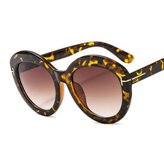 Women's Retro Round 'Galaxy' Plastic Sunglasses