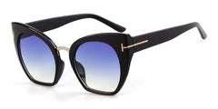 Women's Oversized 'Hidden Beauty' Cat Eye Sunglasses