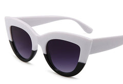 Women's Oversized Cat Eye ' Harper' Plastic Sunglasses