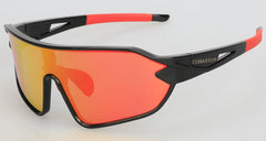 Men's Cycling Polarized 'Wrath' Plastic Sports Sunglasses