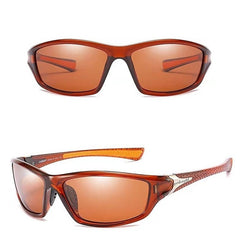 Men's Rectangle 'Roman Pearce' Plastic Sun Glasses