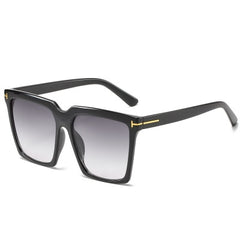 Women's Oversized Square 'Nod' Plastic Sunglasses