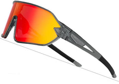 Men's Cycling Polarized 'Patriot' Plastic Sports Sunglasses