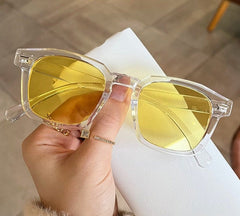 Women's Square Vintage 'Bambie' Plastic Sunglasses