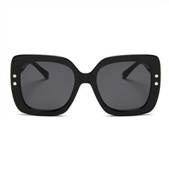 Women's Luxury Square 'Kissed' Plastic Sunglasses