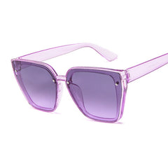 Women's Oversize 'Carefree' Plastic Sunglasses