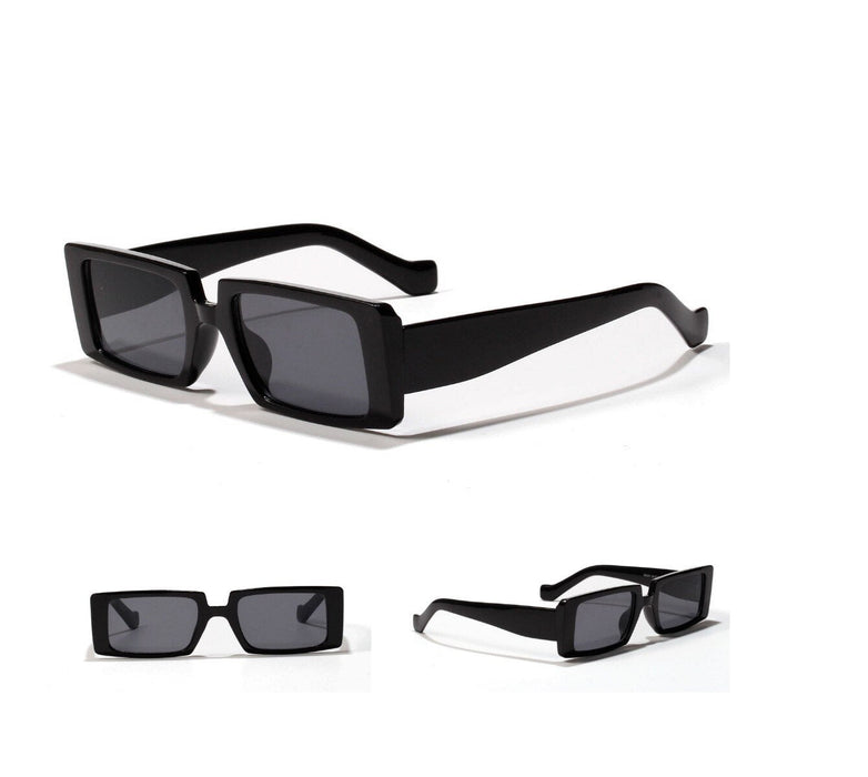 Women's Rectangular 'Vintage Vybes' Sunglasses