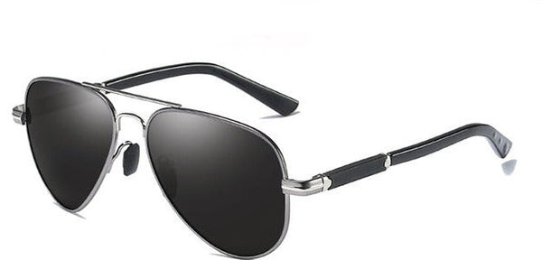 Unisex Photochromic Aviator 'Basette' Polarized Sunglasses