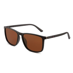 Men's Square 'Mario' Polarized Sunglasses